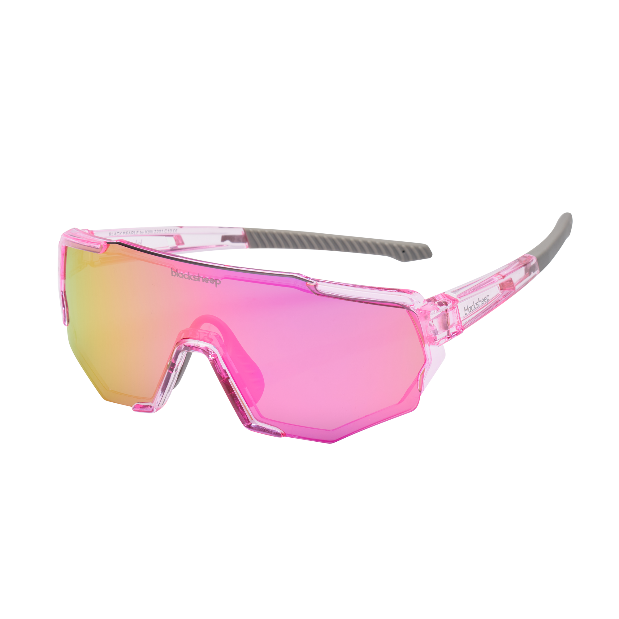 Pinke Black Pearle Sportsonnenbrille von Blacksheep Eyewear