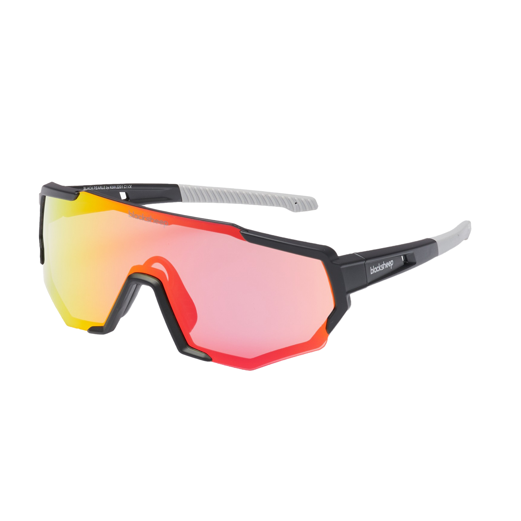 Schwarze Black Pearle Sportsonnenbrille von Blacksheep Eyewear