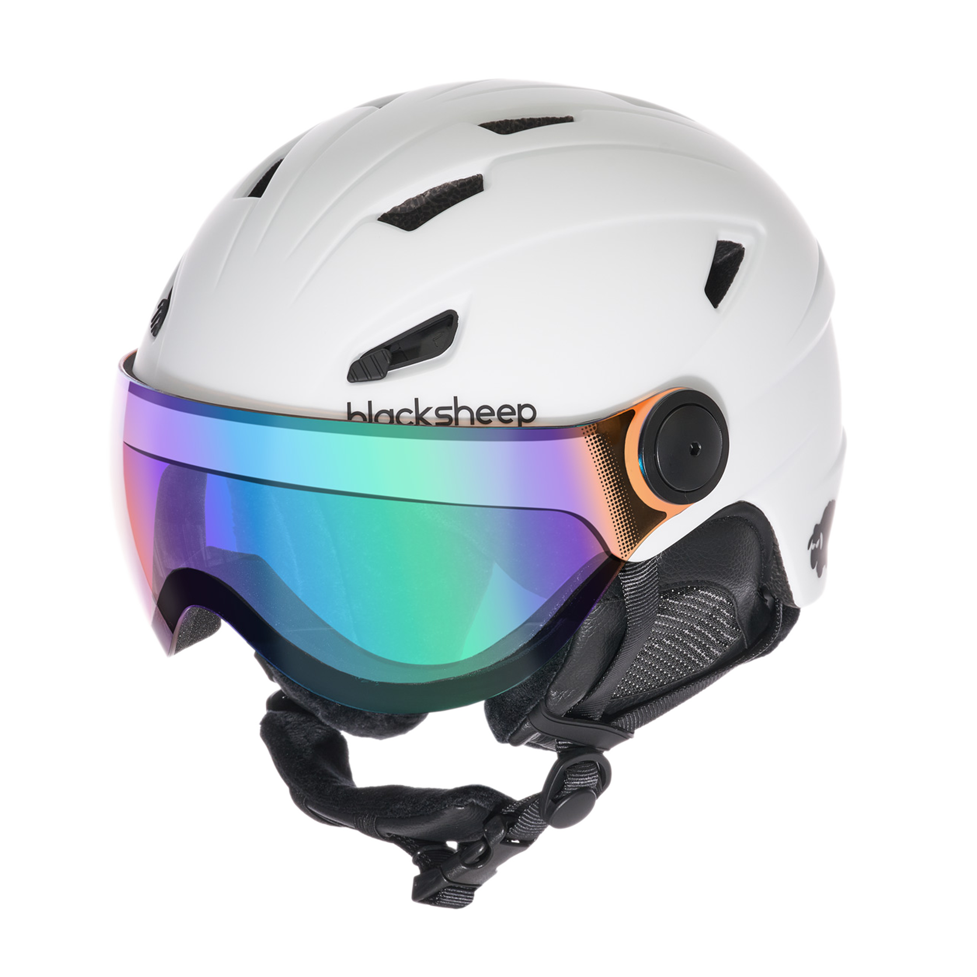 CRYSTAL VISOR Ski & Snowboard Helm