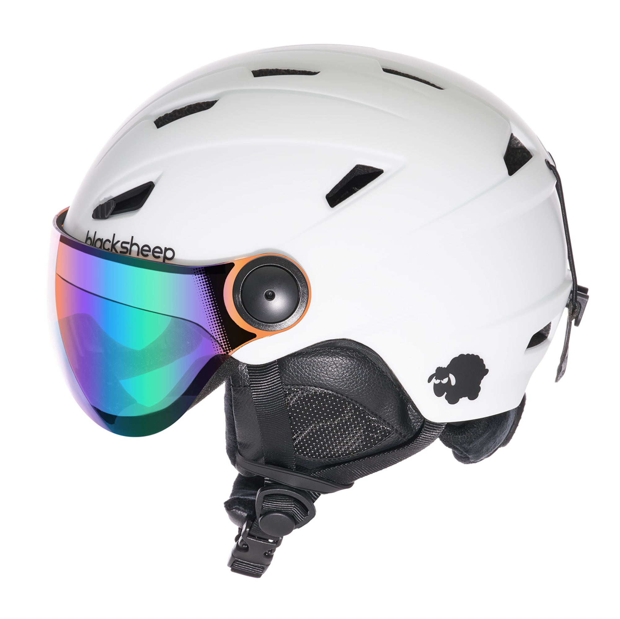CRYSTAL VISOR Ski & Snowboard Helm