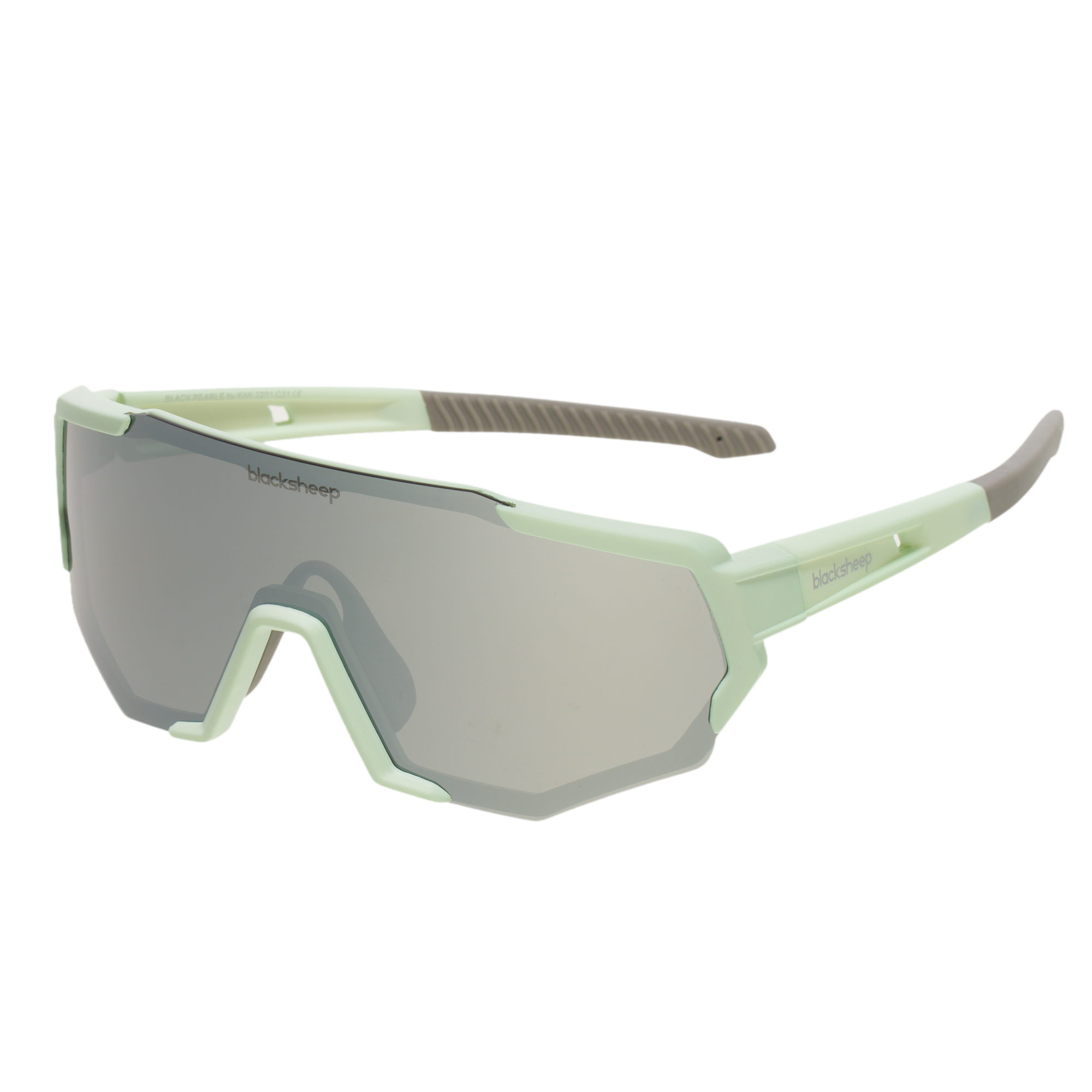 Leicht Grüne Black Pearle Sportsonnenbrille von Blacksheep Eyewear
