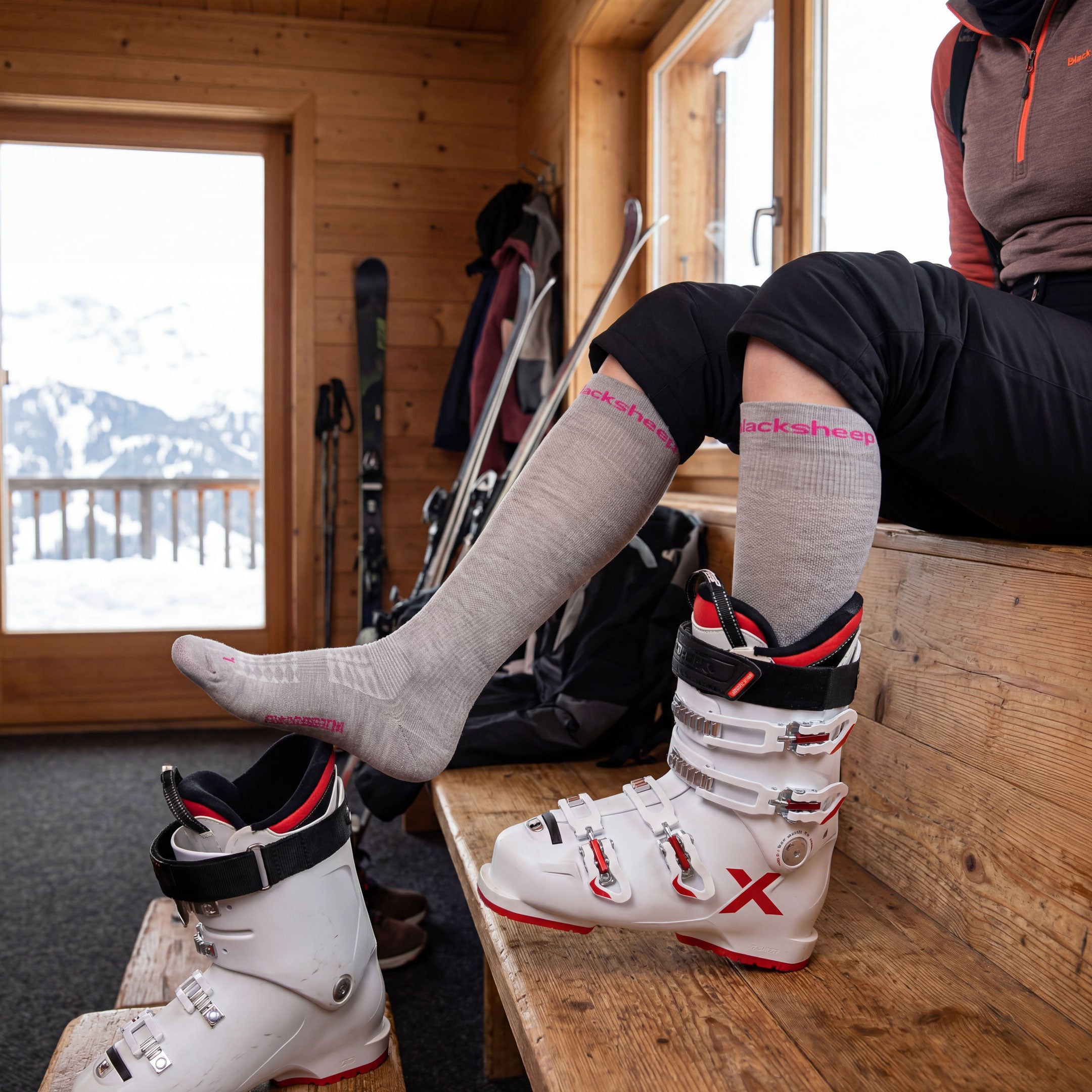COMPRESSION SKI-Socken