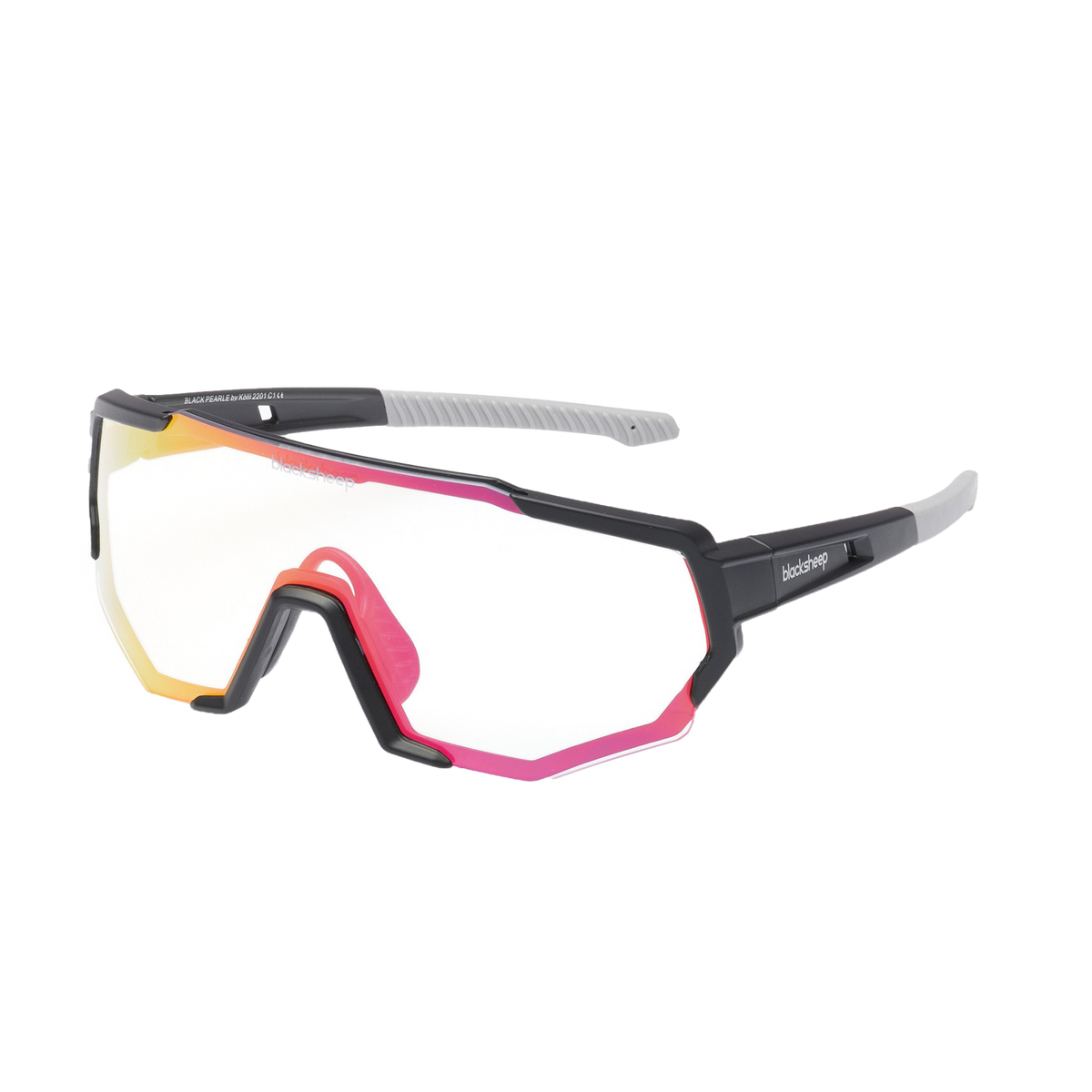 Blacksheep BlackPearle Sportsonnenbrille mit Photochromatischen Brillengläsern