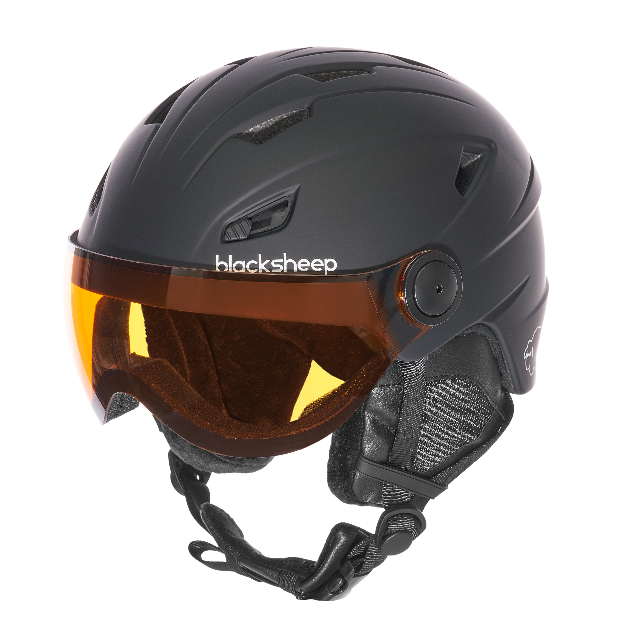 CRYSTAL VISOR Ski & Snowboard Helm