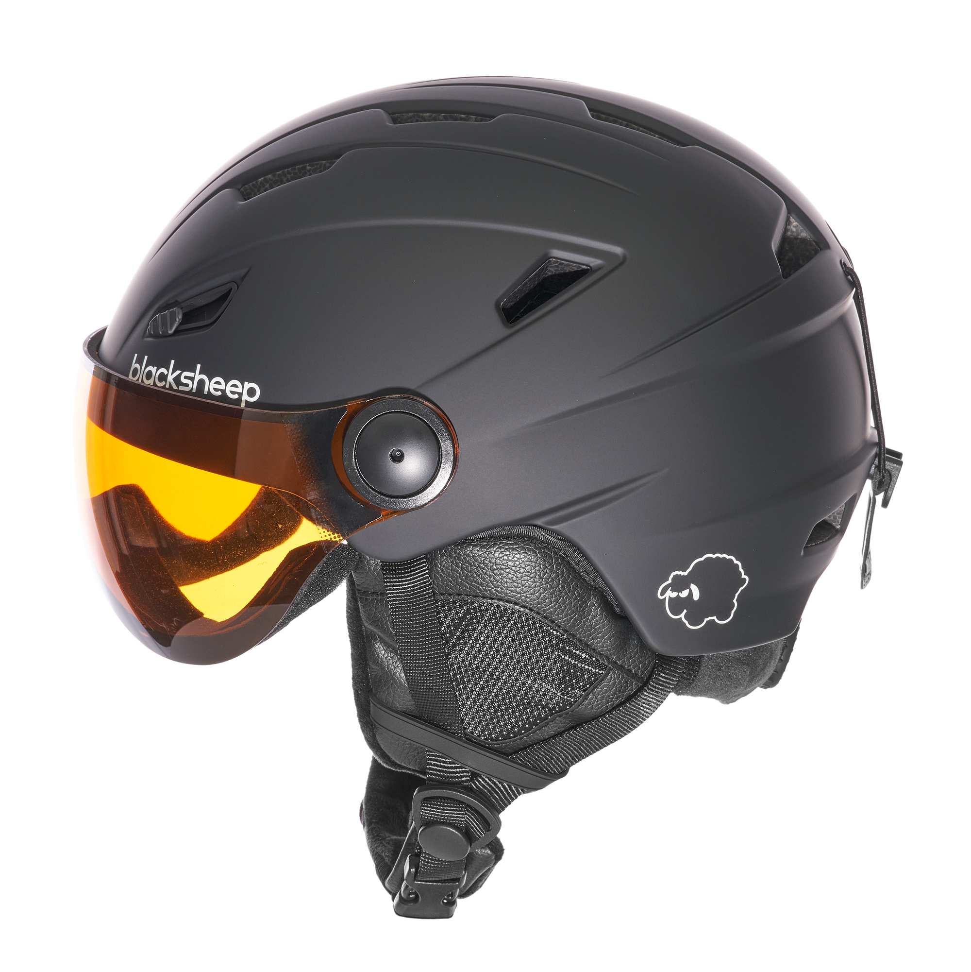CRYSTAL VISOR Ski & Snowboard Helm