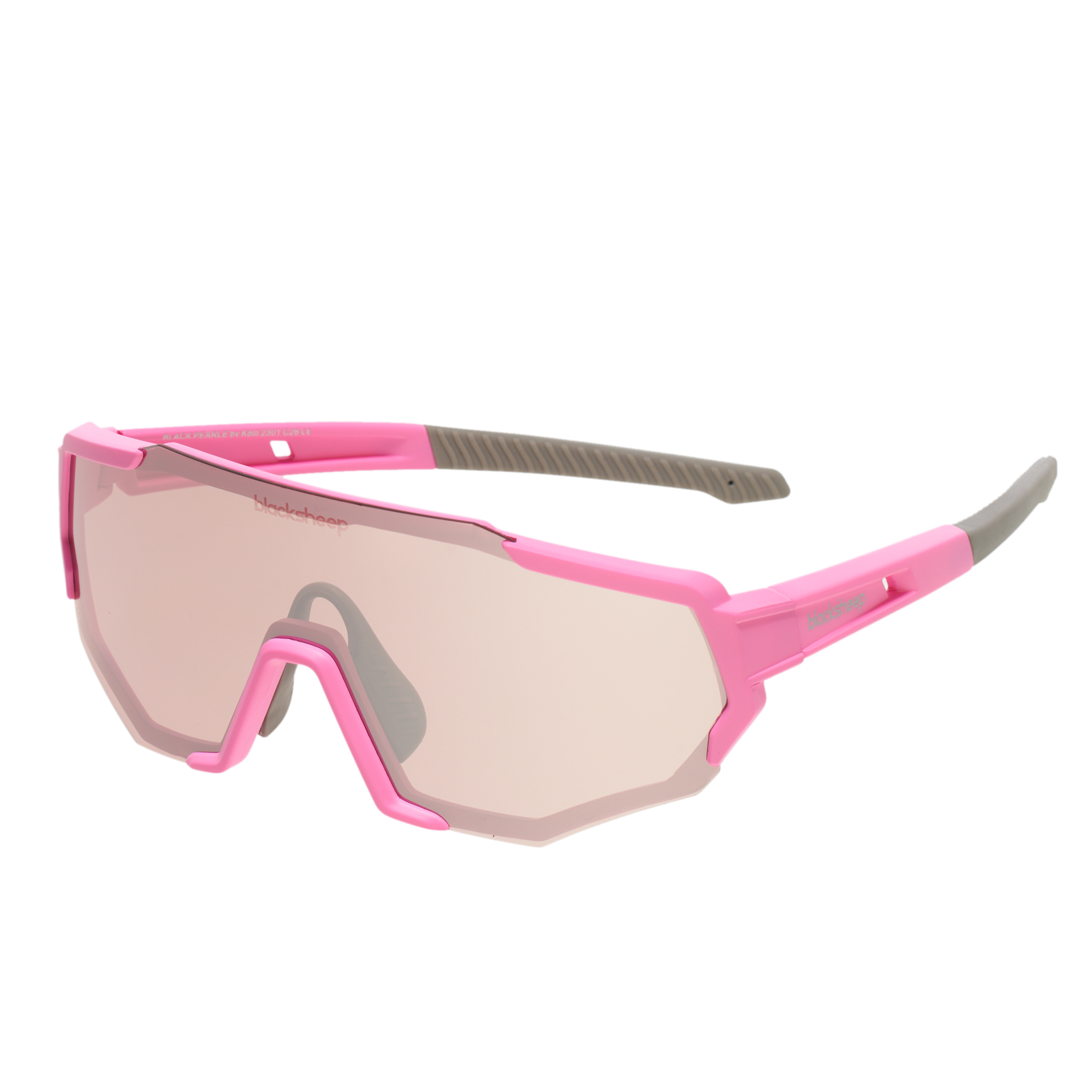 Rosarote Black Pearle Sportsonnenbrille von Blacksheep Eyewear