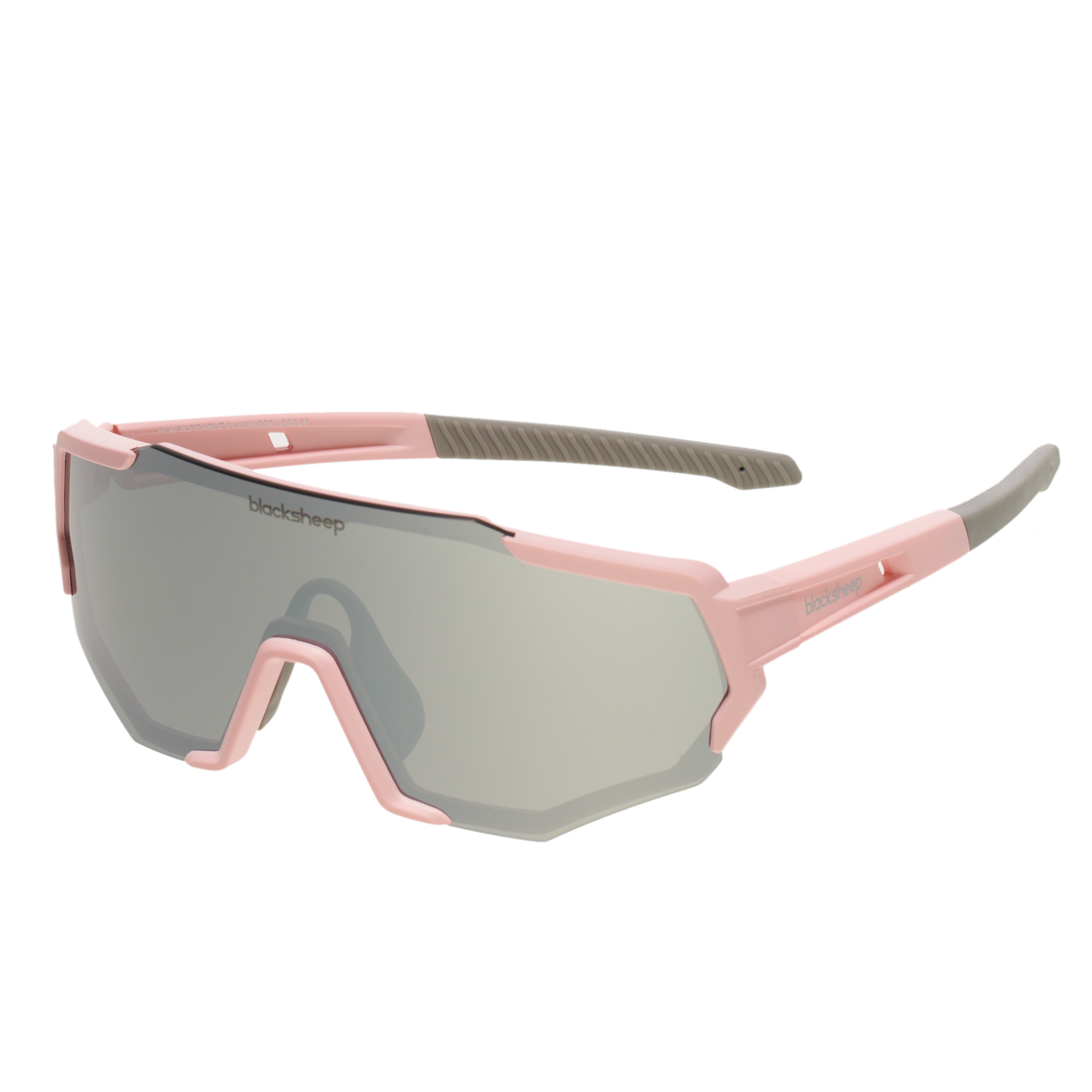 Lachsfarbene Black Pearle Sportsonnenbrille von Blacksheep Eyewear