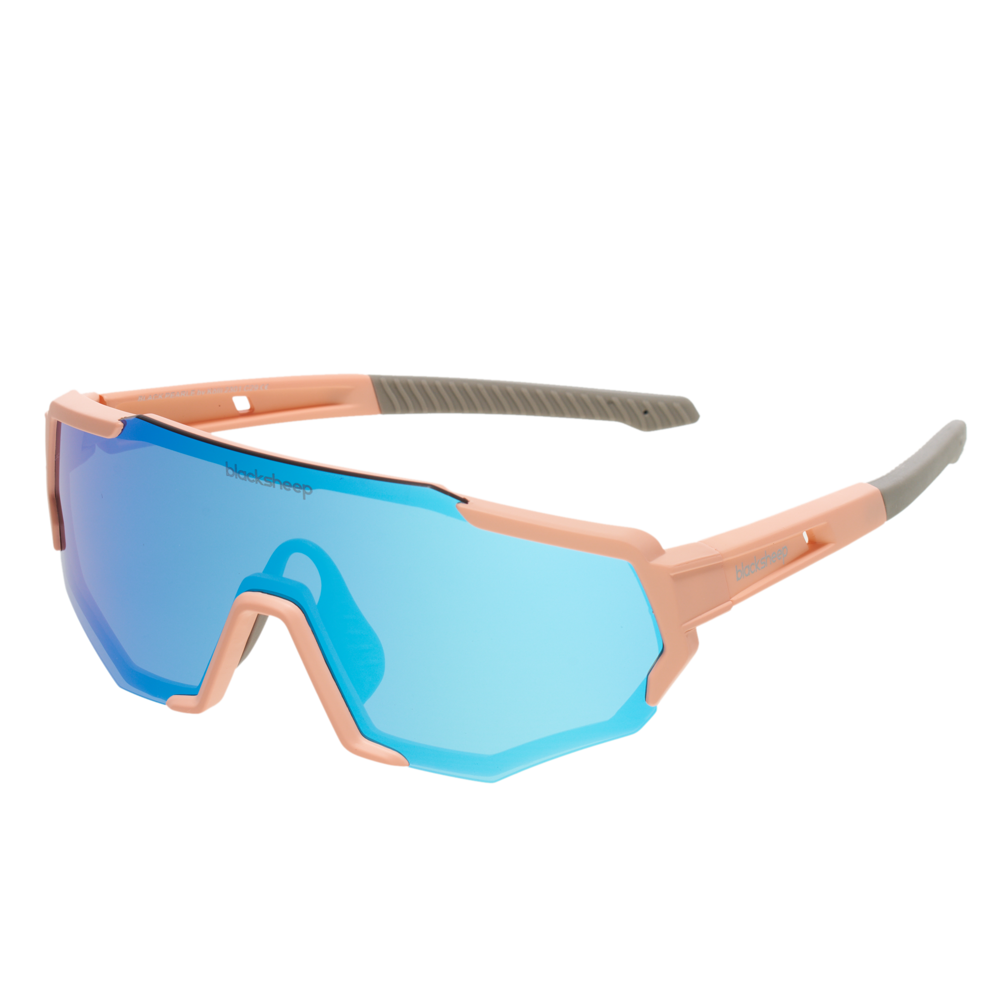 Lachs - Black Pearle Sportsonnenbrille von Blacksheep Eyewear