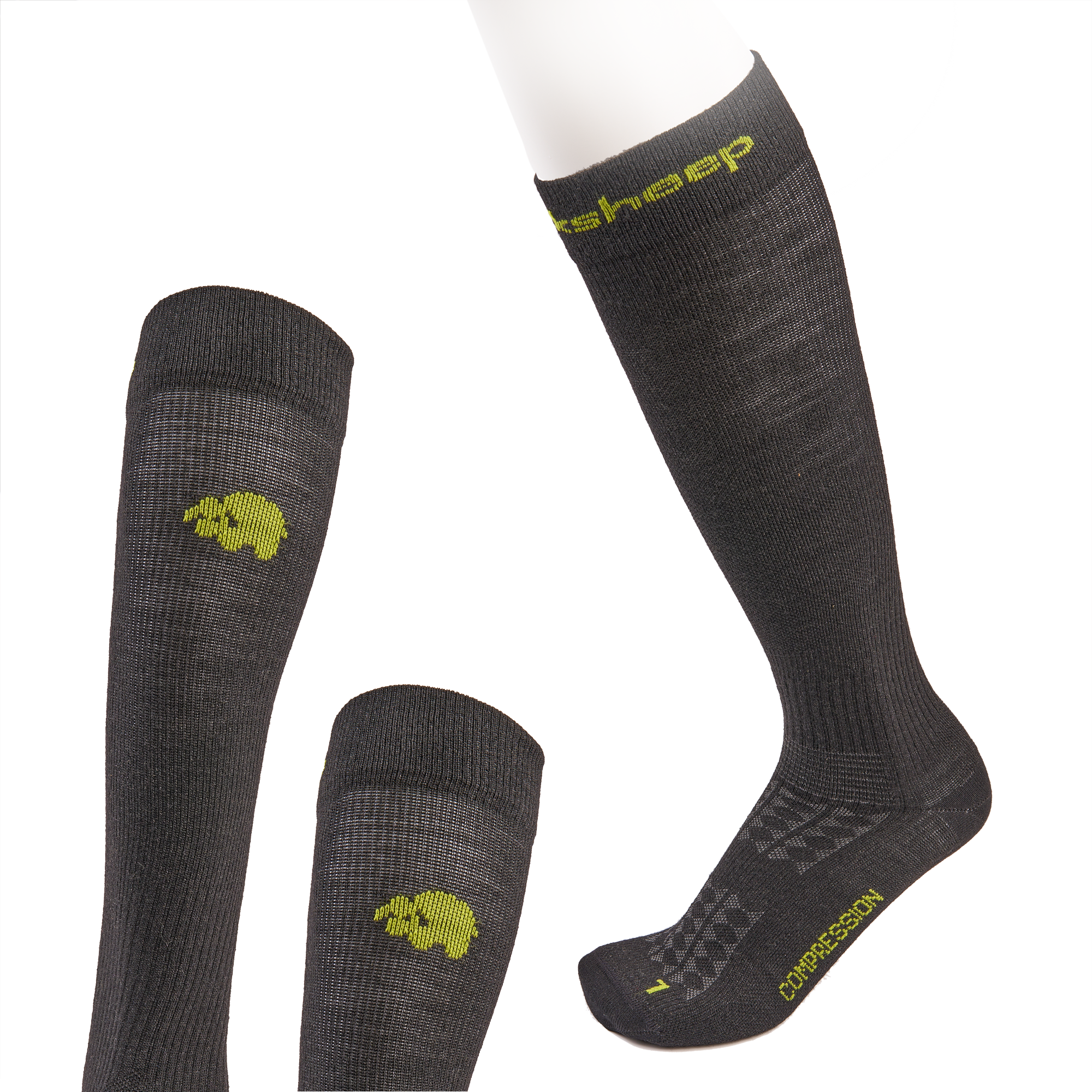 COMPRESSION SKI-Socken